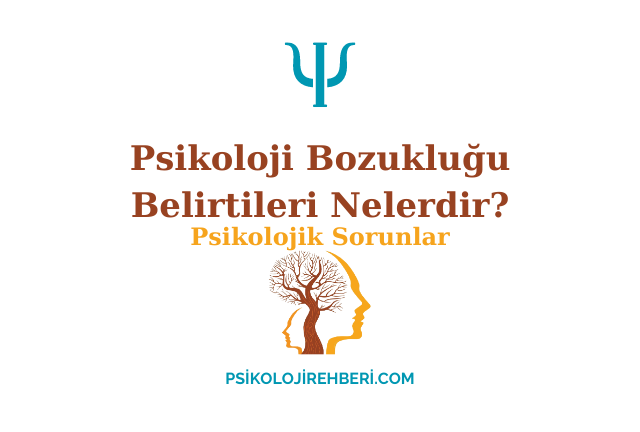 Psikoloji Bozukluğu Belirtileri Nelerdir?